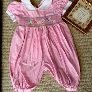 Vintage Romper for baby girl